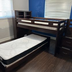 Twin Beds Bedroom Set
