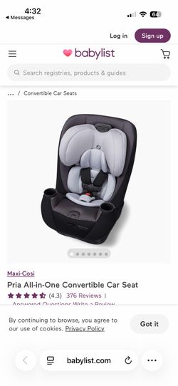 Infant car seat