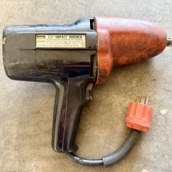 Montgomery Ward Powr Kraft 1/2" Corded Impact Wrench
