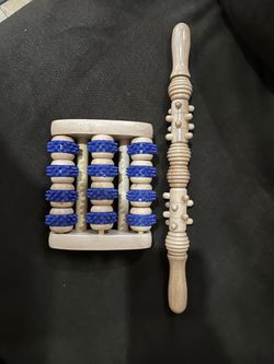 Wood Therapy Foot And Back Massager Rollers
