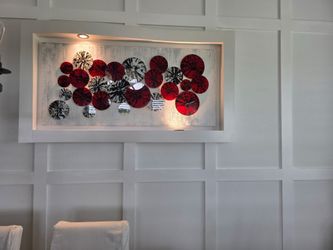 Picture frame with lights