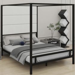 King Size Canopy Bed Frame