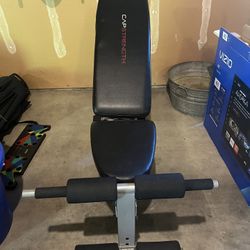 CapStrength Folding Workout Bench