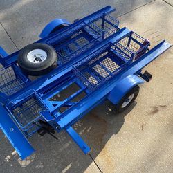 3 Rail Motorcycle Dirtbike Trailer MX Motocross