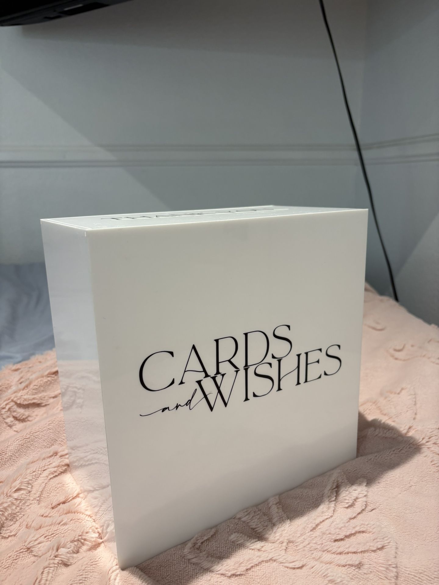 Card Box Wedding 