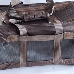 Sherpa Deluxe Pet Carrier Brown 19" x 12" x 12"