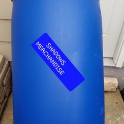 Blue 55 Gallons Drums  barrels Clean 20 Each  Again, the asking price is per drum/barrel. Rain barrels 
THESE WERE USED ONCE ONLY AND ARE VERY CLEAN I