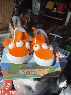 Simpsons Vans 3 Eyed Fish 4.5 Toddler