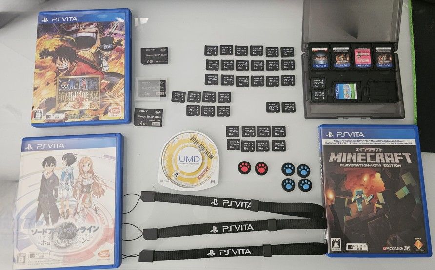 Psvita Bundle Memory Cards / Games / Accessories
