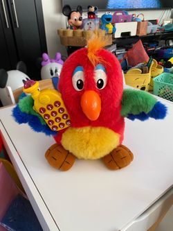 Vintage Vtech Little Smart Mr Squawky Talky Parrot toy