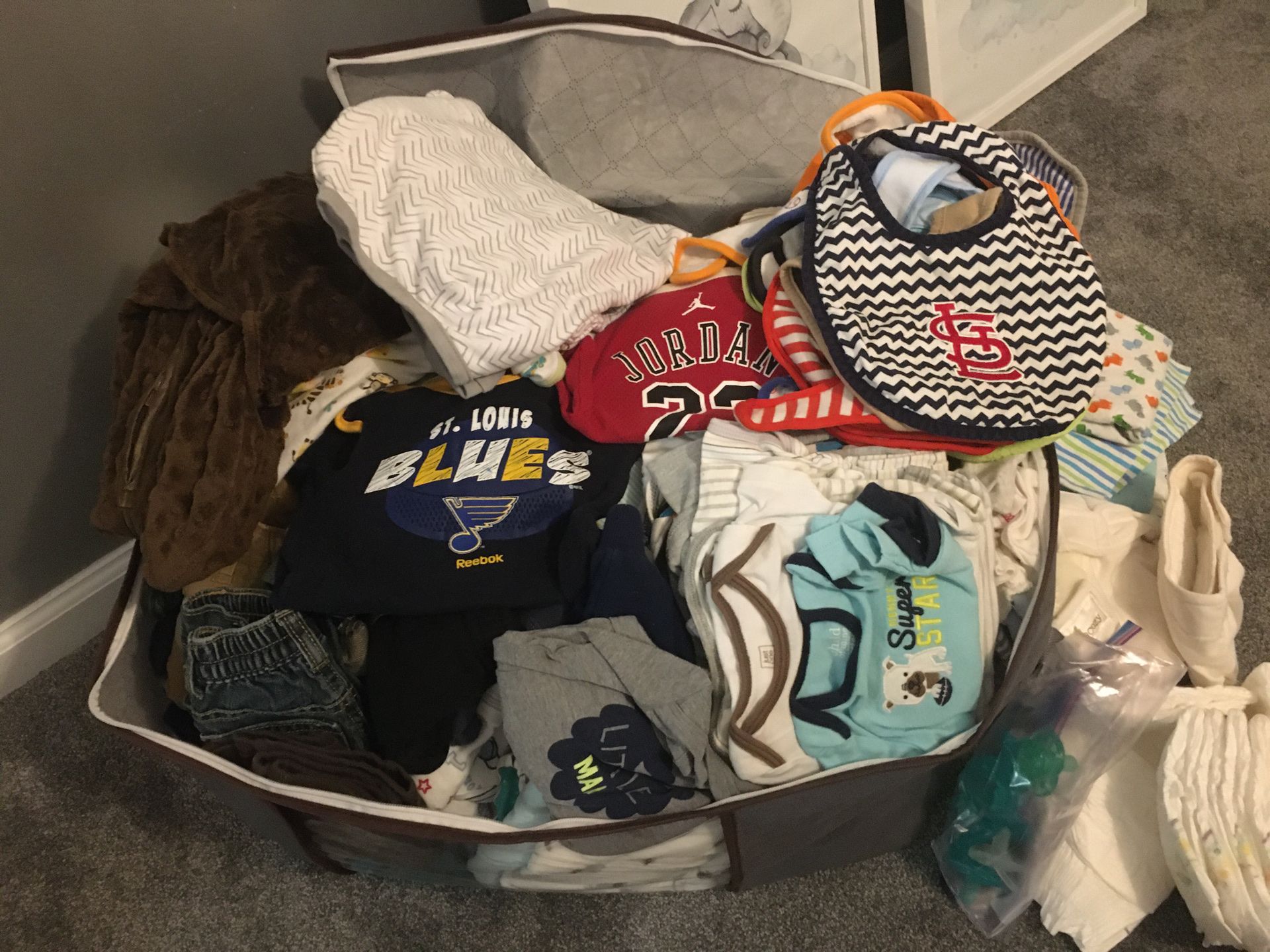 Huge lot of baby boy clothes