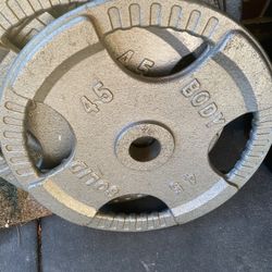 Sets Of 45lb Plates $80