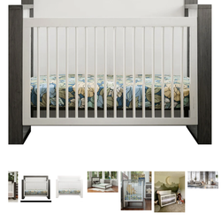 Milk Street Baby True 4-in-1 Convertible Crib
