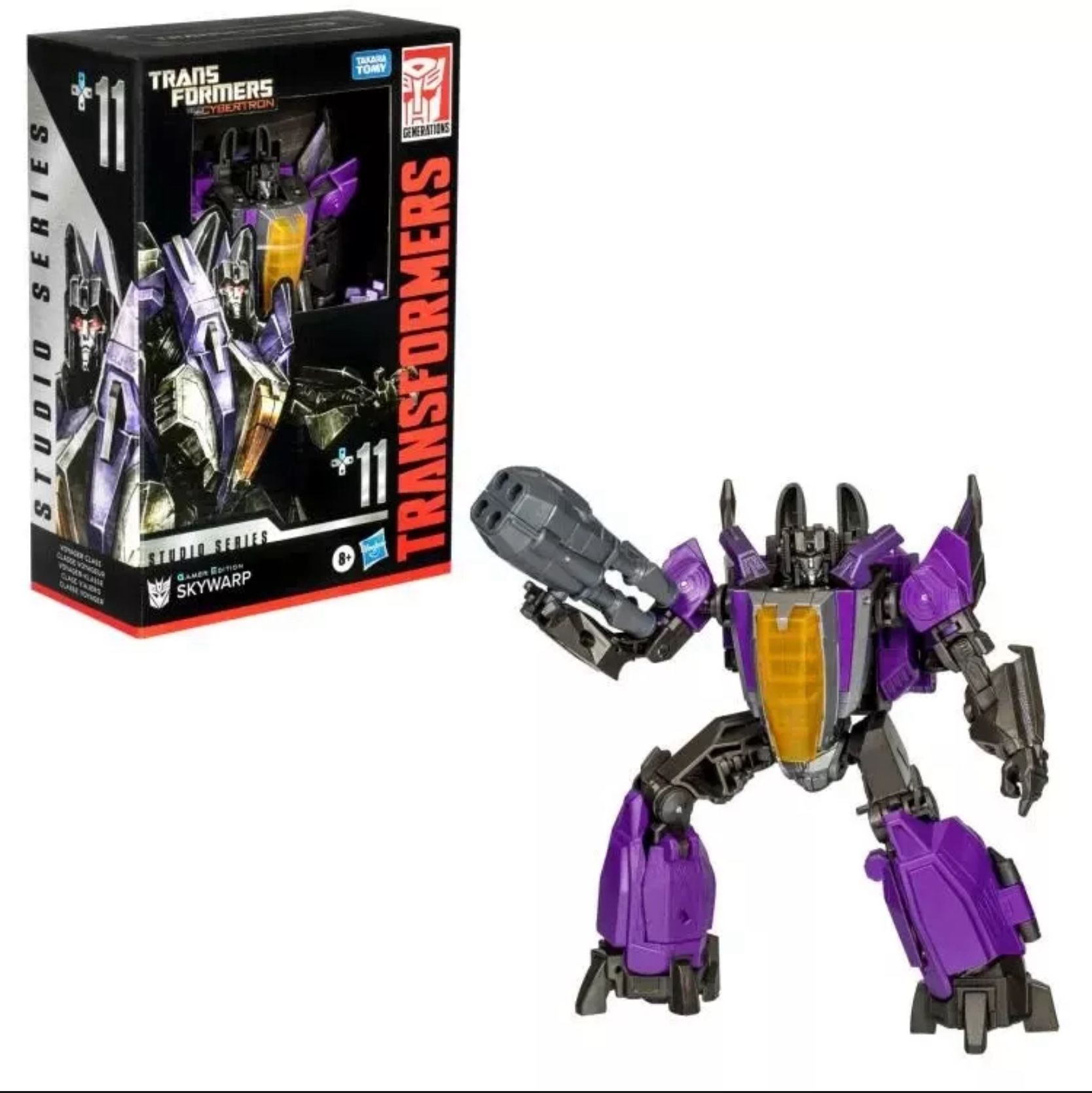 Transformers Skywarp Studio Series Gamer Edition Hasbro