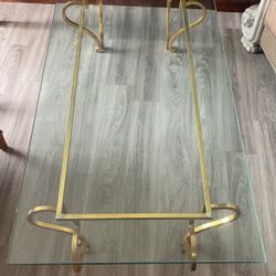 Glass Top Coffee Table 