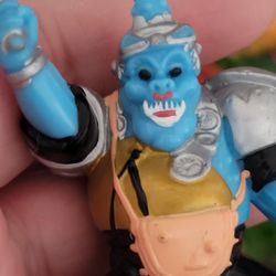 Vintage SQUATT 1993 Power Rangers 3" PVC Figure Cake Topper Bandai