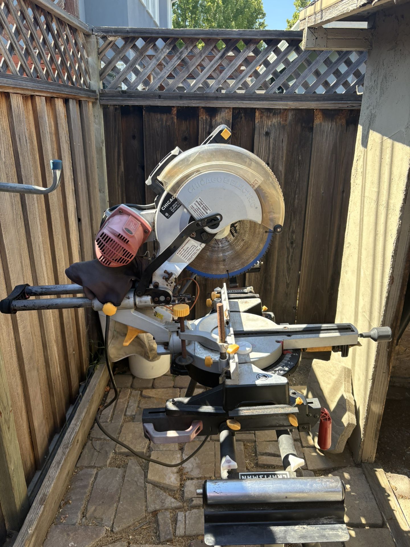 12” Sliding Compound Miter Saw Including Stand