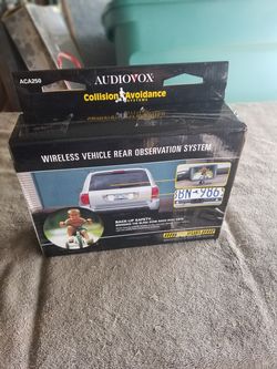 Wirelessvehicle observationssystem audio vox
