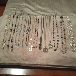 Assorted Costume Jewelry Long Necklaces