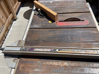 Craftsman 10 Table Saw XR 2412. Model 113.299315 for Sale in Lawndale CA OfferUp