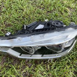 2016-2018 BMW 3 Series Left LH Driver Side Full LED Headlight OEM (contact info removed)-02 