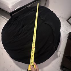 Large Bean Bag About 50” Black