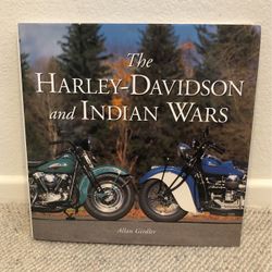 The Harley Davidson and Indian Wars Book Hardcover