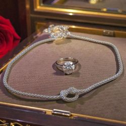 Sterling Silver Philly Pretzel style Bracelet 