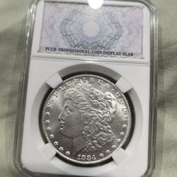 1884 CC Morgan Silver Dollar