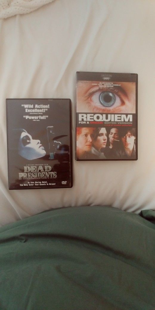 DVDs: Dead Presidents; Requiem For A Dream