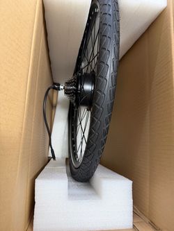 Complete e bike rear wheel 26"