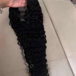 100% Human Hair 30 Inch Curly Wig 