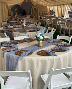 White chairs