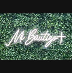 Bautizo Neon Sign