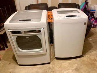 LG HydroShield Front-Load Dryer White