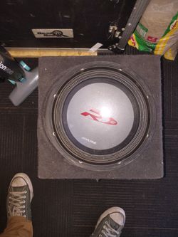 RD 12inch Alpine Sub Woofer w/ box
