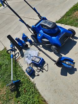 Kolbalt 40v and 24v lawn equipment package deal 380 firm NO LESS all or nothing