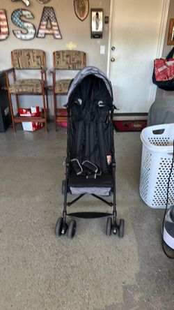 Black stroller