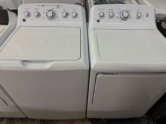 GE Top Load Washer and Dryer Set