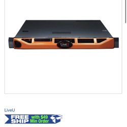 LiveU LU10-SV-1UL04 LU2000 1RU (Rackmount) Linux Server with 4 SDI Outputs