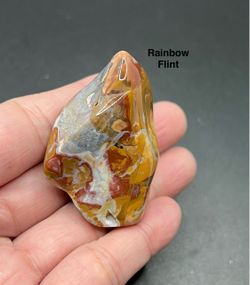 Rainbow Flint Genuine Stone from Ohio 35.5g LAST ONE RARE