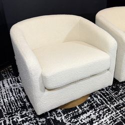 Brand new Teddy swivel wood base