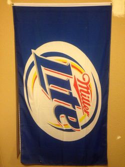 Miller lite banner