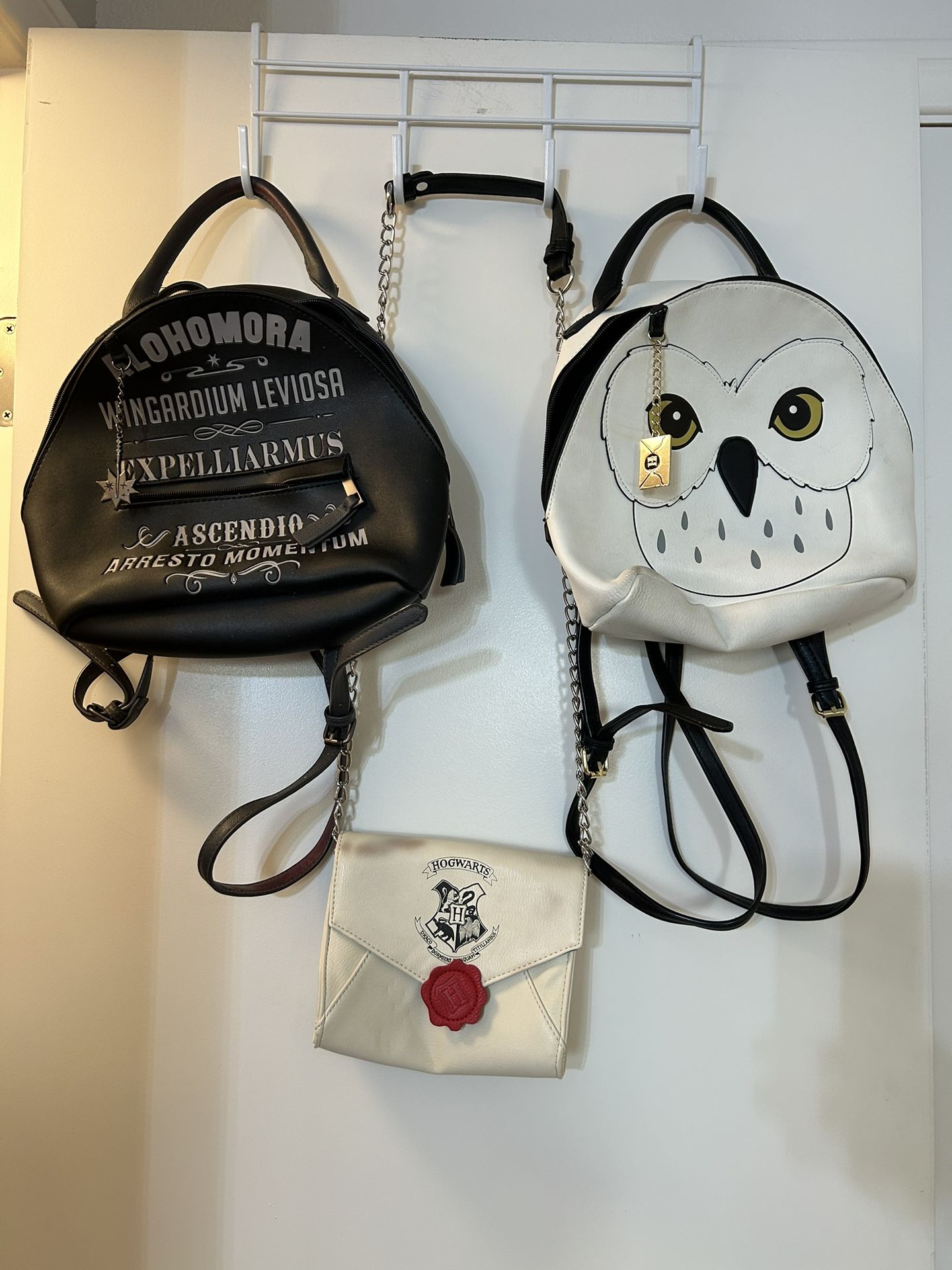 3 Harry Potter Bags Backpack Purse 