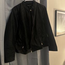 Women’s Faux Leather Jacket 