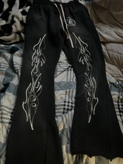 Brand New Hellstar Flare Sweatpants SIZE LARGE