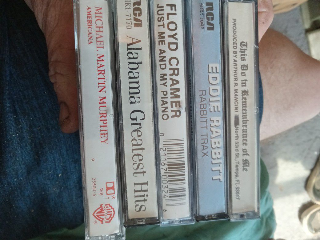 15 Vintage Cassette Tapes 