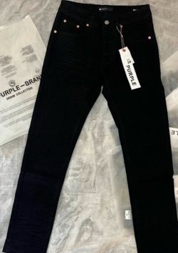 Purple jeans