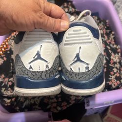 Jordan 3 Blue Sz Six 6 Youth