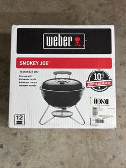 New Weber Smokey Joe 14” Portable Grill